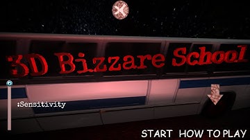 (Horor Mod)  Baldi 3D Bizzare School :Baldi