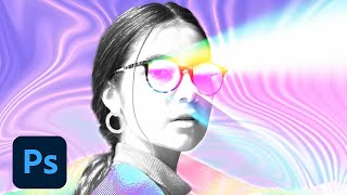 Photoshop Daily Creative Challenge - Prismatic Shapes | Adobe Creative Cloud screenshot 5