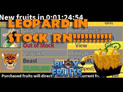 Blox Fruits Stock Right Now - FruityBlox