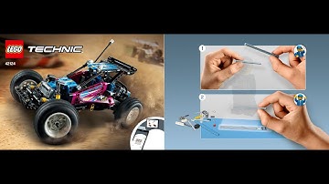 LEgo Technic 42124 Building instructions for Off Road Buggy