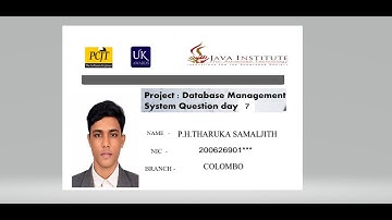 DBMS task 7 | create a database using Workbench software