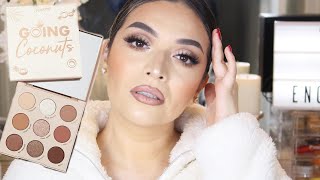 COLOURPOP GOING COCONUTS PALETTE TUTORIAL | SOFT GLAM MAKEUP