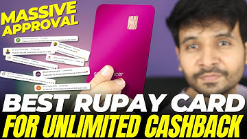 Best Rupay Credit Card for UPI 2025 | Unlimited Real Cashback + 100% No Cost EMI 🤑🤑