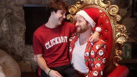 SURPRISING DAVID WITH PRANK CHRISTMAS GIFT!!