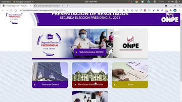 Resultados de actas electorales de elecciones presidenciales 2021, en python y mongodb