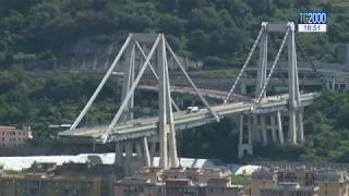 Genova, ponte Morandi: l’allerta meteo ferma la demolizione dei monconi