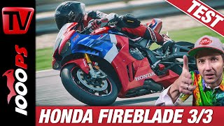 Honda CBR 1000 RRR Fireblade SP Neu im Test  Mit allen Insiderinfos