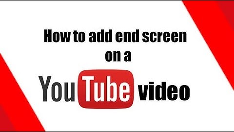 HOW TO ADD END SCREEN ON YOUR- YOUTUBE VIDEOS WITH CHROME) EASY!!