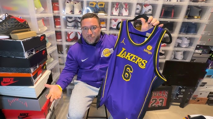 UNBOXING: Lebron James Los Angeles Lakers Nike Select Series MVP Swingman  NBA Jersey 