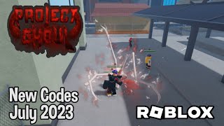Roblox Project Ghoul New Codes July 2023