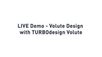 Software Demo: Francis Turbine Volute Design with TURBOdesign Volute
