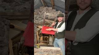 Weaving A Seat #woodworking #craft #irish #furnitire #suganchair