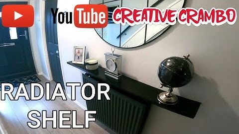 EASY FIT RADIATOR SHELF #UK #RADIATORSHELF #DIY