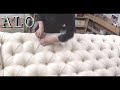 DIY-HOW TO UPHOLSTER YOUR OWN TUFTED HEADBOARD | DIY - ALO Upholstery