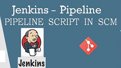 Jenkins - Pipeline , Pipeline script in SCM