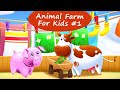 Animal Farm For Kids #1 - Take Care of the Domestic Animals on the Farm! | GoKids! Games