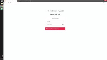 Attendance and Payroll System using PHP
