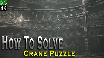 Scorn - How To Solve That Annoying Crane Puzzle! | Xbox Series X | 4K 60FPS