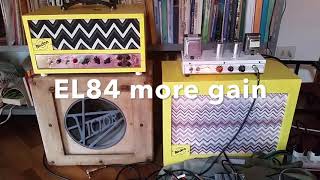 Orange Tiny Terror 6V6 vs EL84