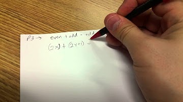 Mathematical Proof: Adding Evens and Odds