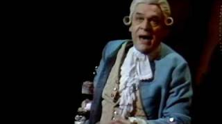 Paul Scofield in Amadeus at the National Theatre