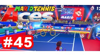 Mario Tennis Aces - Ring Shot Doubles Part 45 (read desc. plz)