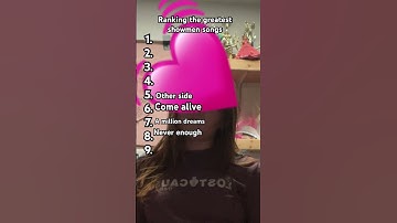 Ranking the greatest showmen songs #fypシ #getmeto1k #greatestshowman