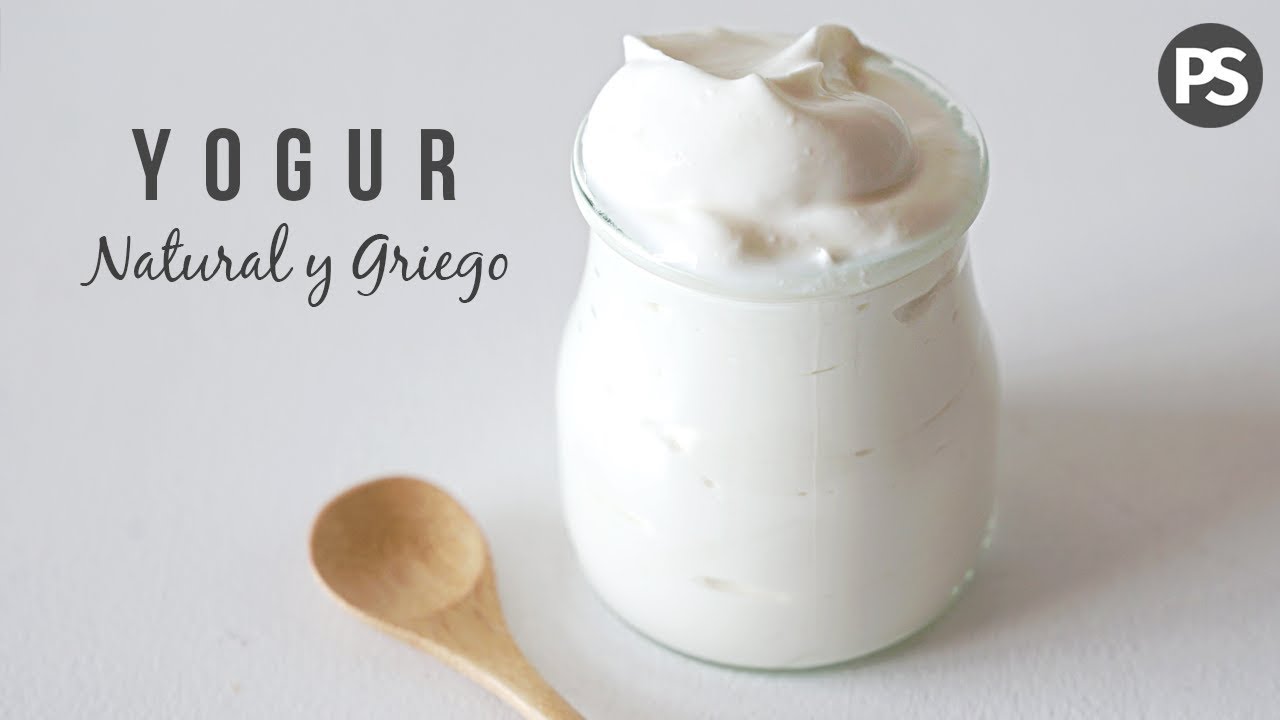 Yogur natural sin yogurtera - Receta saludable