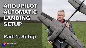 Arduplane Autolanding Setup and Demo: Part 1. Setting up Arduplane and adding a rangefinder