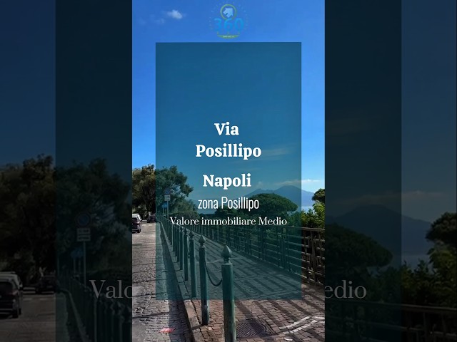 Casa​ a #ViaPosillipo #Posillipo: 7.000 €/mq* ...e la tua❓..segui #NapoliAlMQ by ##360RES #shorts