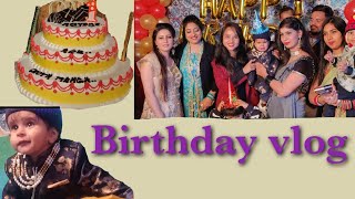 Nephew's Birthday Vlog| Celebration♥️ Baby bhoot Ro rha tha☹️☹️  #nkcouple #birthdayvlog #viralvlog?