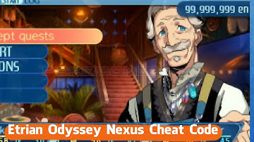 Etrian Odyssey Nexus Gameplay and Cheat Code on Citra Emulator - Ducumon.click