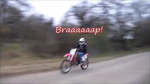 Honda Cr125 Top Speed Test!!!