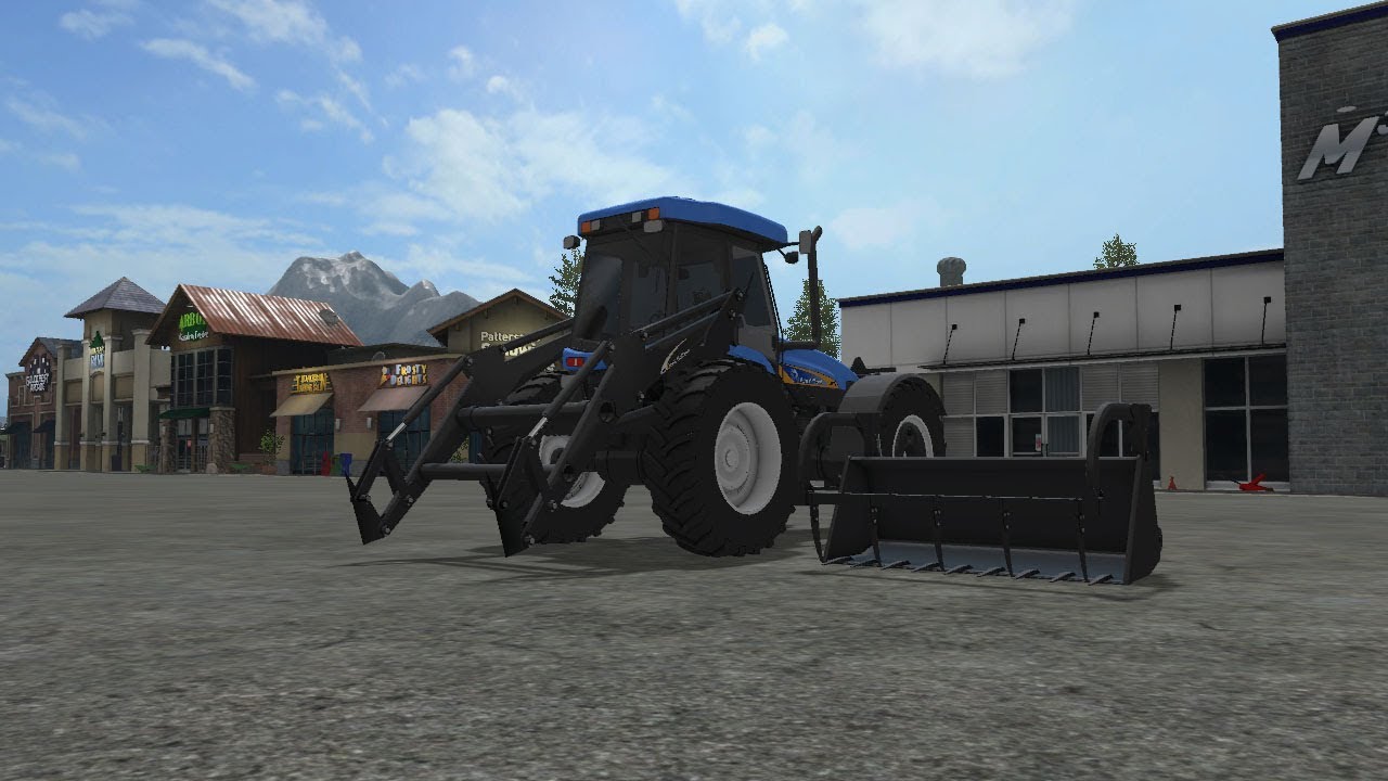 Farming Simulator 17 Mod Spotlight New Holland Bidirectional Front