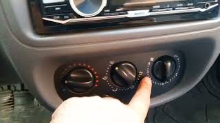 Clio 2 Aracımızda Hangi Düğme Ne işe yarıyor