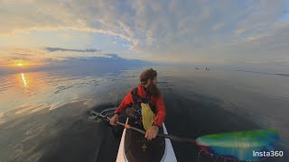 Orca encounter while kayaking in Norway