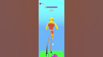 Rope-man Run - All levels Gameplay Android, IOS gaming