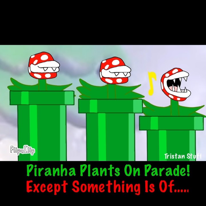 Piranha Plants on Parade But Something Is Off… #mario #mariowonder #supermariobroswonder #fnaf #fyp