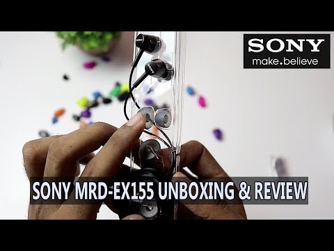 Sony MDR-EX155 Unboxing & Review - Best Headphone Under Rs 1K?