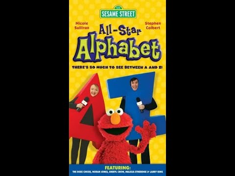 Sesame Street: All Star Alphabet (2005 VHS)