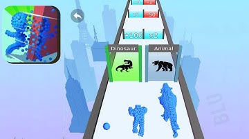 ✅PIXEL BATTLE 3D ALL LEVELS GAMEPLAY ANDROID,IOS (LEVELS 9-10)