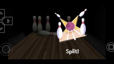 Bowling 3D (PSP) 3 game series. PPSSPP