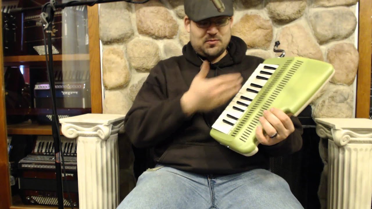 SUZANDES New Green Suzuki Andes 25F Melodion 25 Key Melodica 199