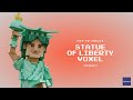 How to create statue of liberty  voxedit