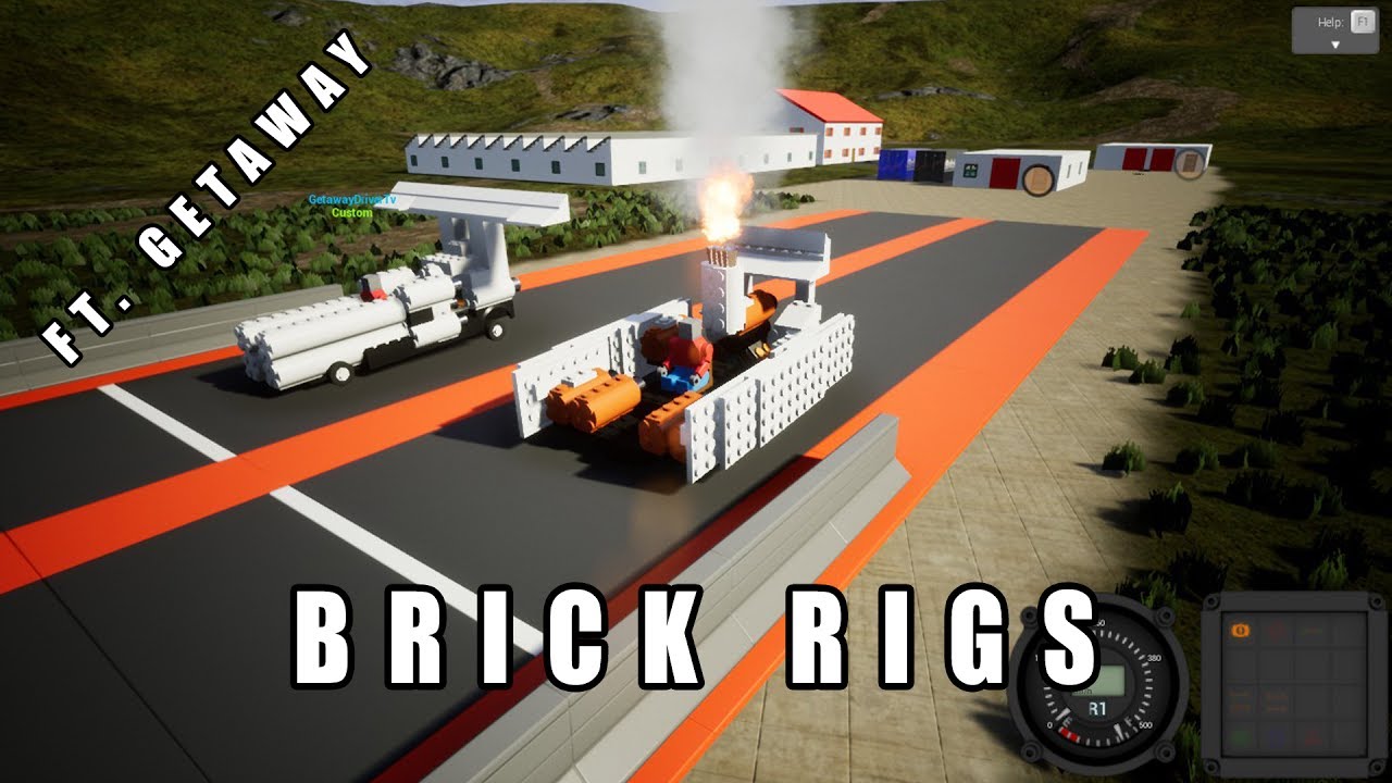 Brick Rigs - Primeiro Gameplay ft. Getaway Driver - YouTube