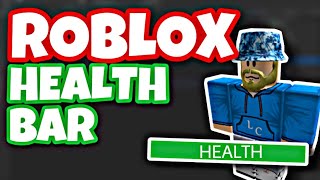 ROBLOX How To Make a Custom Health Bar Gui | Roblox Scripting Tutorial