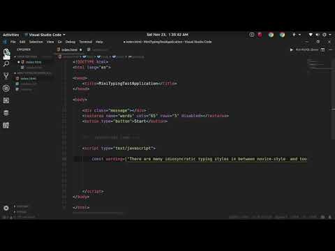 Javascript Dynamic Typing test Introduction Part 1