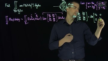Multivariable Change of Variable Theorem: Example 1