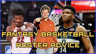 FANTASY BASKETBALL ROSTER & TRADE ADVICE || 2021 Fantasy Basketball