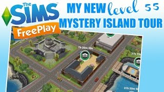 Sims Freeplay | My NEW level 55 game | Mystery Island Tour screenshot 2